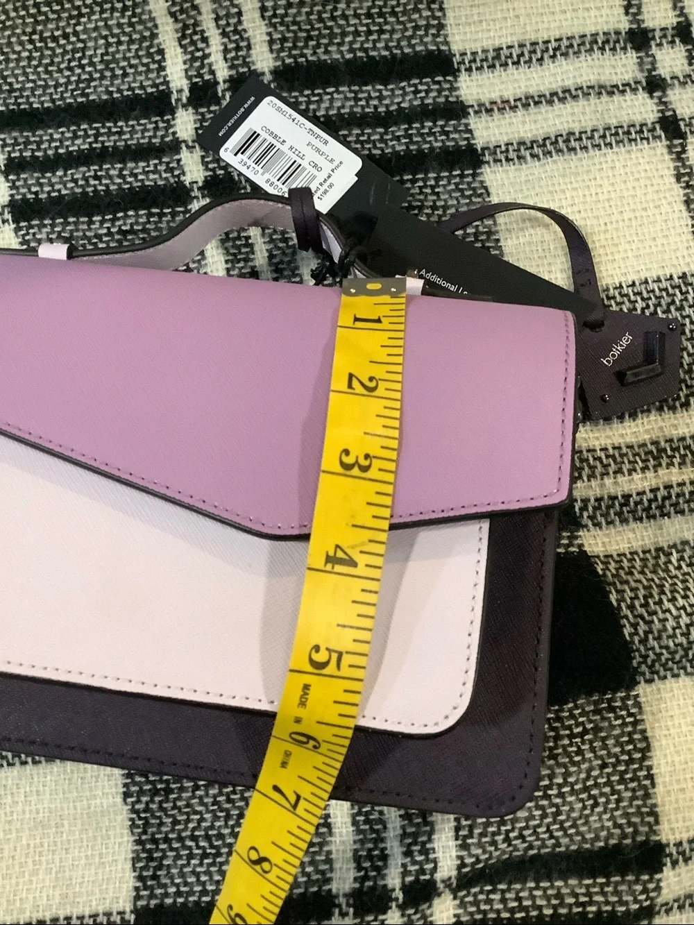 Botkier cobble hill crossbody bag in purple NWT! - Picture 11 of 12
